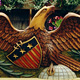 Stained Eagle and Shield